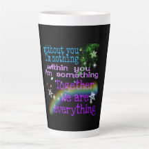 Vi är alla Latte Mugg tillsammans