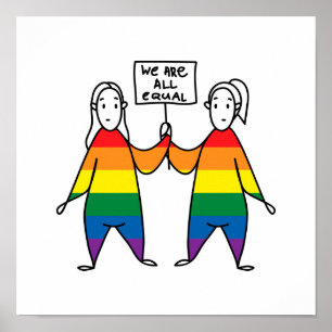 Vi är alla lika poster