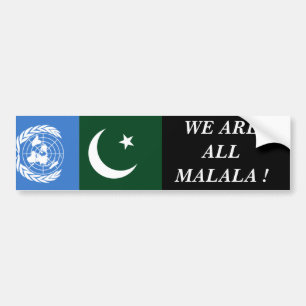 VI ÄR ALLA MALALA! BILDEKAL