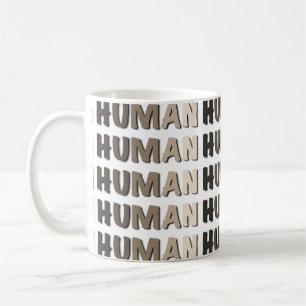 Vi är alla människor kaffemugg