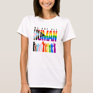 Vi är alla människor t shirt