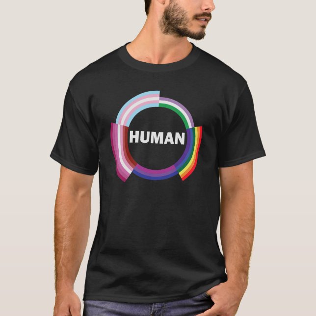 Vi är alla människor t shirt (Framsida)