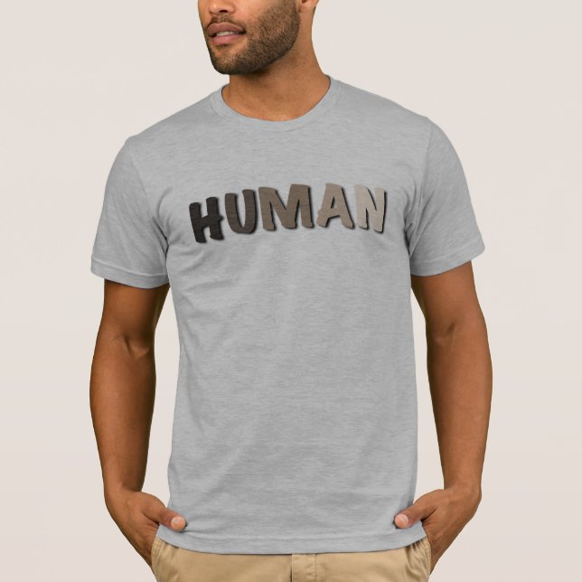 Vi är alla människor t shirt (Framsida)