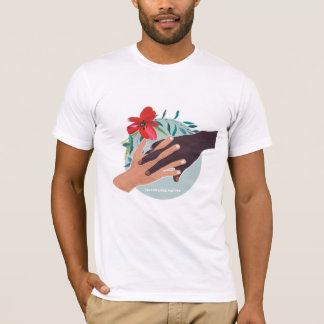 Vi är alla med i solidaritetsklausulen t shirt