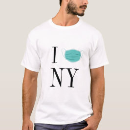 Vi är alla med och säger New York Blue T Shirt