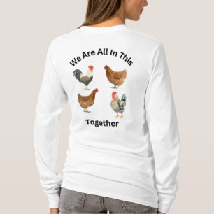 Vi är alla med på detta tillsammans. t shirt