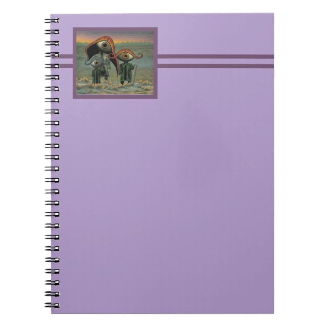 Vi är alla ögon här anteckningsbok (Framsidan)