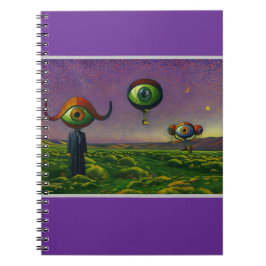 Vi är alla ögon här anteckningsbok