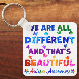 Vi är alla olika nyckelring