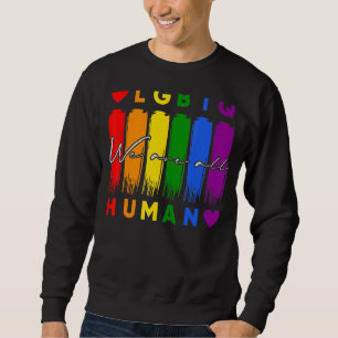Vi är alla Pridet Ally Lgbtq Gay rights. Lång Ärmad Tröja