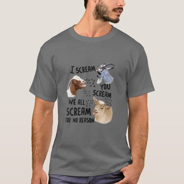 Vi är alla rädda för Rea. T Shirt (Framsida)