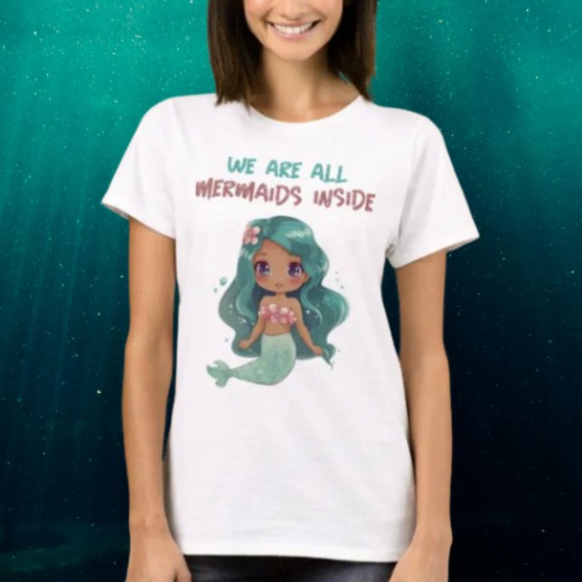 Vi är alla sjöjungfrur inuti t shirt (Skapare uppladdad)