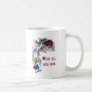 Vi är alla tokiga här kaffemugg