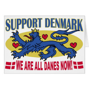 Vi är allt Danmark för danskar nu kort