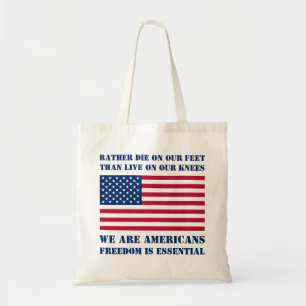 Vi är amerikaner Bag Tygkasse