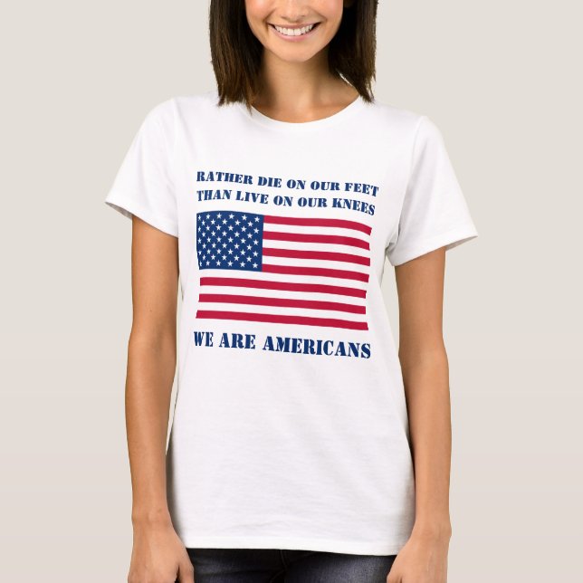 Vi är amerikaner (light) T-Shirt (Framsida)