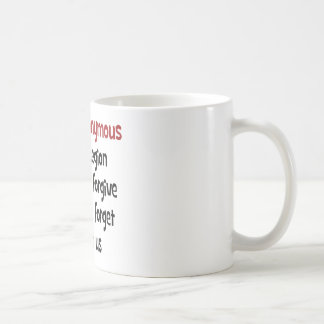 Vi är anonyma kaffemugg