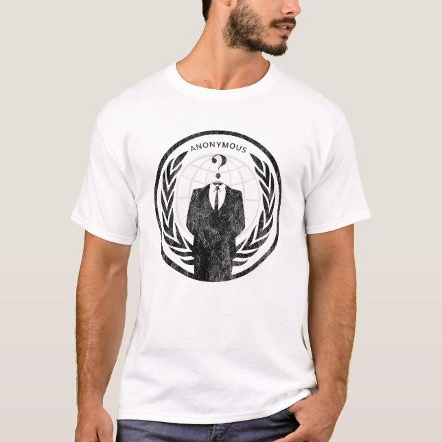 Vi är anonyma (vintage) t shirt (Framsida)