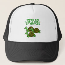 Vi är av som en Turtles-luddig design