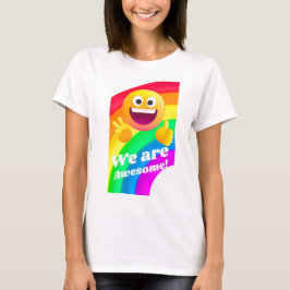 Vi är awsome t shirt