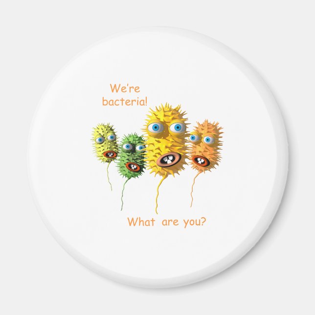 Vi är Bacteria Magnet (Framsidan)