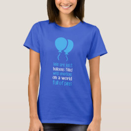 Vi är bara ballonger t shirt