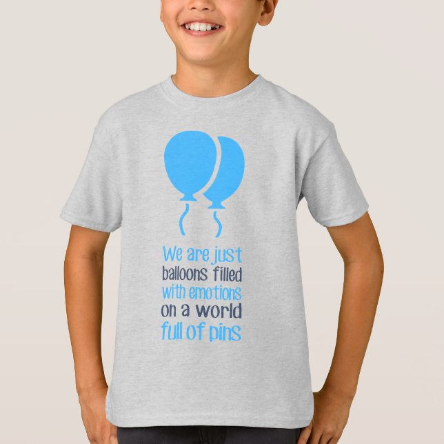 Vi är bara ballonger t shirt (Framsida)