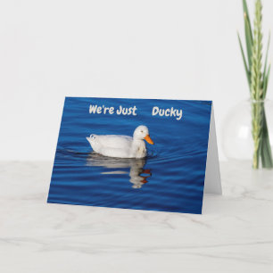 Vi är bara Ducky Kort