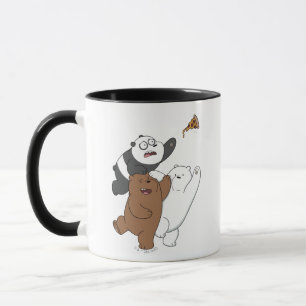Vi är Bare Bears - Last Pizza Slice Mugg