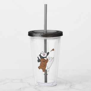 Vi är Bare Bears - Last Pizza Slice Take Away Mugg