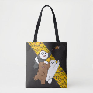 Vi är Bare Bears - Last Pizza Slice Tygkasse