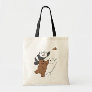 Vi är Bare Bears - Last Pizza Slice Tygkasse
