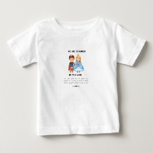 Vi är barn till kungen t shirt (Framsida)