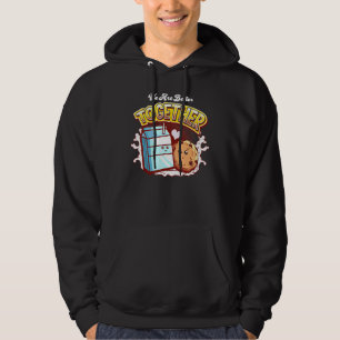 Vi är bättre på att samarbeta med cookie och Mjölk Hoodie