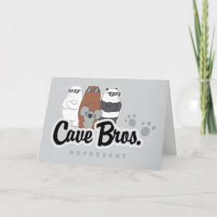 Vi är Bears - Cave Bros. Representant Kort