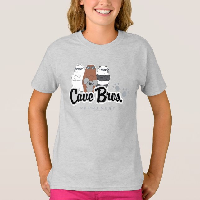 Vi är Bears - Cave Bros. Representant T Shirt (Framsida)