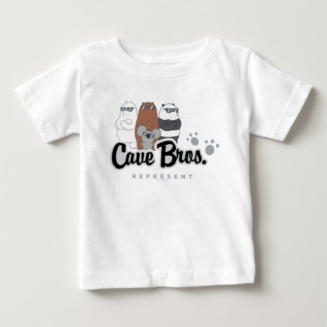 Vi är Bears - Cave Bros. Representant T Shirt (Framsida)