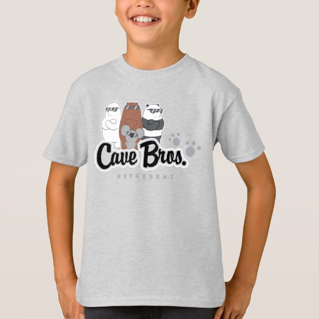 Vi är Bears - Cave Bros. Representant T Shirt (Framsida)