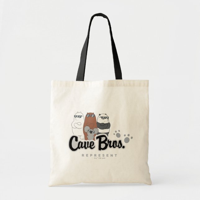 Vi är Bears - Cave Bros. Representant Tygkasse (Framsidan)