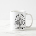 Vi är begravda Bride Groom Halloween. Kaffemugg<br><div class="desc">Vi är gift Bride Groom Halloween Bröllop.</div>