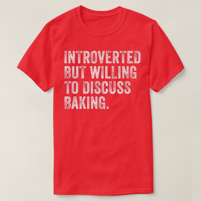 Vi är beredda att diskutera bakgrunden. t shirt (Design framsida)