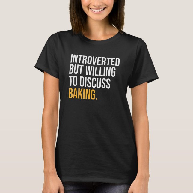 Vi är beredda att diskutera BIT T Shirt (Framsida)