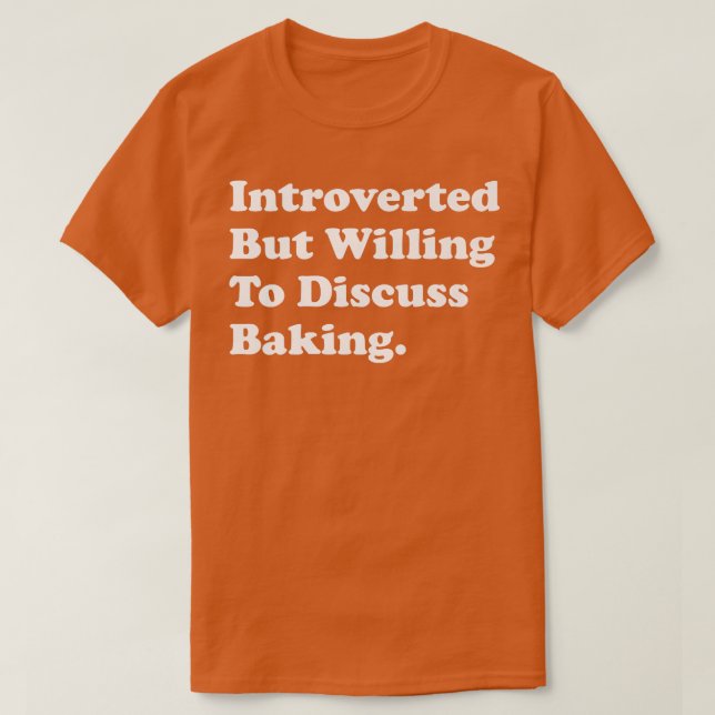 Vi är beredda att diskutera BIT T Shirt (Design framsida)