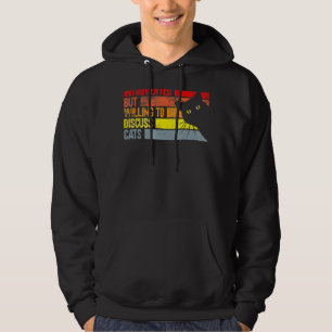 Vi är beredda att diskutera Cats Coola Pet Hoodie