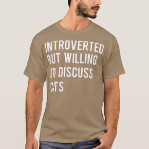 Vi är beredda att diskutera Catshirt ES T Shirt