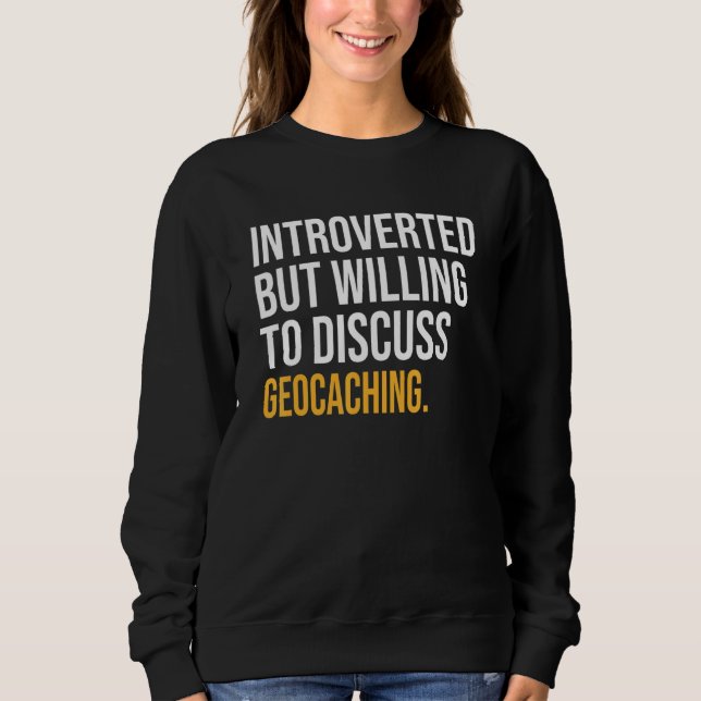 Vi är beredda att diskutera Geocaching T Shirt (Framsida)
