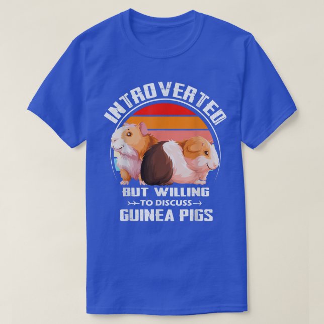 Vi är beredda att diskutera Guineas Grisar Kit T Shirt (Design framsida)