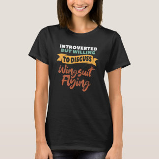 Vi är beredda att diskutera Wingdräts flygande T Shirt