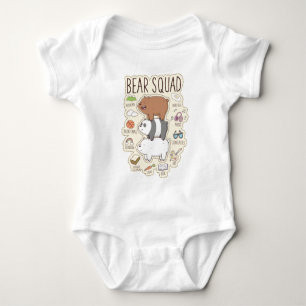 Vi är björnar - Bear Squad Journal-grafik T Shirt