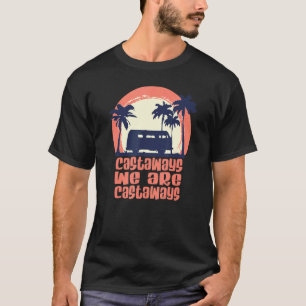 Vi är Castaways - Beach Vibe Catchy Lyric Heard O T Shirt